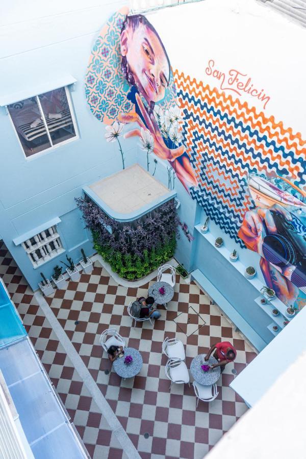San Felicin Hostel Cartagena Buitenkant foto